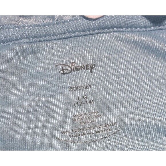 Disney Stitch Hoodie Adult Large Velour Pullover Soft Pocket LILO Stitch Cosplay - Picture 3 of 4